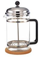 GROSCHE Denver French Press with Pyrex France Glass Beaker and anti-slip cork base 1500 ml. INCLUDES 1 REPLACEMENT... N4