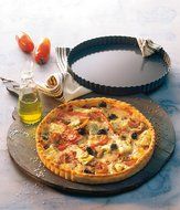 Kaiser Steel Quiche Pan with Removable Bottom, 11 Inch N3