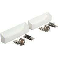 Knape &amp; Vogt PSF14SH-2-W Polymer 14" Sink Front Tray &amp; Hinge Kit, White