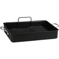 T-fal 16" x 10" Basic Nonstick Easy-Care Roasting Pan N2