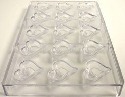 Martellato Polycarbonate Chocolate Mold, Cherry Cordial N58