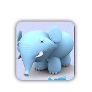 Generic Design With Elephant Funny Cup Mat Made By Mdf N4