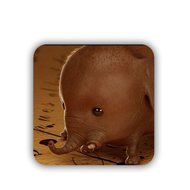 Generic Design With Elephant Funny Cup Mat Made By Mdf N5