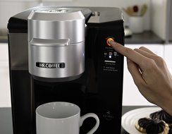 Mr. Coffee Single Serve Coffee Brewer BVMC-KG6-001, 40-Ounce, Black N3