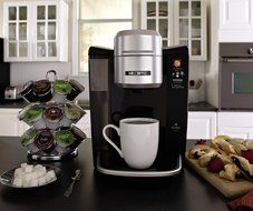 Mr. Coffee Single Serve Coffee Brewer BVMC-KG6-001, 40-Ounce, Black N4