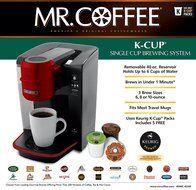 Mr. Coffee Single Serve Coffee Brewer BVMC-KG6-001, 40-Ounce, Black N5