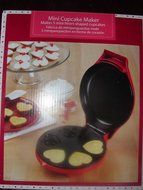 MINI CUPCAKE MAKER 5 HEART MAKER