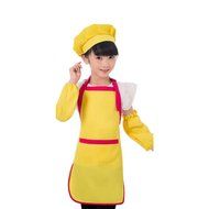 Generic Children's Artists Aprons - Kitchen, Classroom, Community Event, Crafts &amp; Art Painting Activity (M, blue) N12