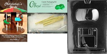 Cybrtrayd J080 Computer Disc and Mouse Jobs Chocolate Candy Mold