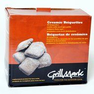 Grillmark Ceramic Briquettes, 60 Pieces N3