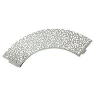 UNIQLED Filigree Artistic Bake Cake Paper Cups Little Vine Lace Laser Cut Liner Cupcake Wrappers Baking Cup Muffin... N20