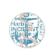 Generic Mdf Printed Anchor Cup Coaster Creativity N3