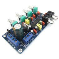 RioRand Dual AC 10~12V or DC 12-15V Tone Adjustment Bass Treble audio 12V Amplifier Volume Control DIY Kit N5