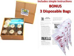 RUSSIAN PIPING TIPS 32 Piece set Easy To Use Complete Kit For Cake Icing Decoration. Includes 27 Food Grade Stainless... N4