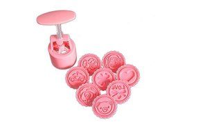 50g 8 Styles Hand Made ice Moon Cake Mooncake Decoration Mold Mould Flowers Round DIY Tools N2