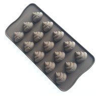 Always Your Chef Spoof Poop Emoji Shaped Silicone Candy/Chocolate Making Molds DIY Molds, MINI Molds for Making...