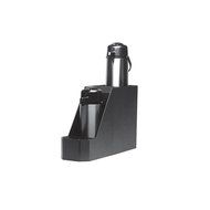 Service Ideas APS2BL Airpot Stand, Holds 2-Airpot, Plastic, Black