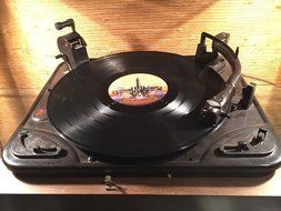 Gerrard Model RC88/4 Vintage Turntable Made England Shure Stylus Record Player N6