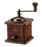 Paderno World Cuisine A4982344 Beechwood Manual Coffee Grinder, Brown