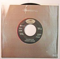 THE BEATLES " PAPERBACK WRITER" "RAIN" 45 RPM Record Capitol X-6296 !988 N2