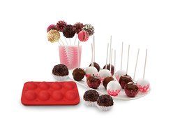 8 Cup Tasty Top Cake Pops Silicone Baking Pop Guide Flex Pan Mold Tray Decorate Buyer`s Choice N3