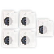 Blue Octave LW52 In Wall Speakers Home Theater Surround Sound 2-Way 5 Speaker Set