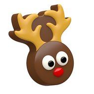 SpinningLeaf Reindeer Sandwich Cookie Mold N3