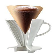 Hario Coffee Mill MSS-1TB Ceramic Slim+Drip Kettle Buono VKB-120HSV 1.2 L+Paper Filter Natural VCF-02-100M Set... N3