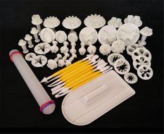 Tobson 21 Sets (68pcs)cake Decration Tool Set By Catalina Fondant Cake Cutter Mold Sugarcraft Icing Decorating...