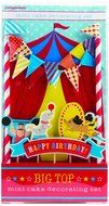 Party Partners Design Mini Cake Decor Kit, Big Top Circus