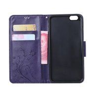 iPhone 7 Plus Case,iPhone 7 Plus Case(5.5&quot;) -Aroko Wallet Embossed Flower PU Leather Case with Card Holders &amp;... N29