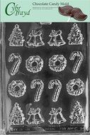 Cybrtrayd C009 Bite Size Assortment Life of the Party Chocolate Candy Mold with Exclusive Cybrtrayd Copyrighted...