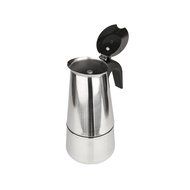 Stovetop Espresso Moka Pot, Stainless Steel Coffee Maker, 4 Cup N14