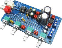 Yeeco Pre-amp Volume Control Board Tone Finished Board Kit 10 Times Dual AC 15V Original HIFI Tone Adjustment... N2