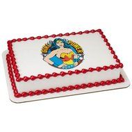Wonder Woman Licensed Edible Cake Topper #37416 N2