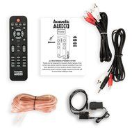 Acoustic Audio TSi350 Bluetooth Powered Floorstanding Tower Multimedia Speakers with Optical Input TSi350D N2