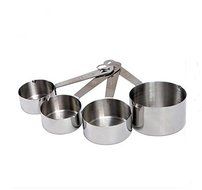 Lotus Stores Stainless Steel 4pcs Measuring Cups Combo Set