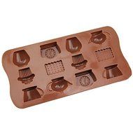 Y&amp;XL&amp;H 12 Holes Silicone Tea Cup Clock Teapot Cake Molds Ice Chocolate Decorating Mould DIY Kitchen Accessories N3