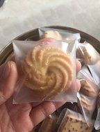 100 PCS Lovely Cute Bowknot OPP Self Adhesive Cookie Bakery Candy Biscuit Roasting Treat Gift DIY Plastic Bag... N62