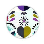 Generic Print With Orla Kiely 8 Made By Mdf Bumper Cup Mat N8