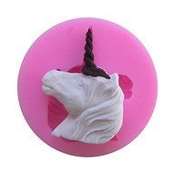 Cute Unicorn Silicone Fondant baking Paste Mold DIY Cake Decorating Polymer Clay Resin Candy Fimo Super Sculpey