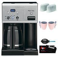 Cuisinart CHW-12 Refurbished Coffee Plus 12-Cup Programmable Coffeemaker with Hot Water System Bundle