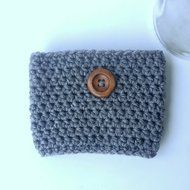 Handmade Drink Holder Grey N2