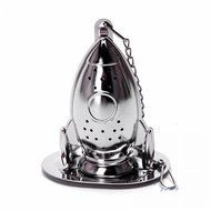 OKDEALS Rocket Tea Infuser Diffuser Loose Leaf Strainer Stainless Steel Spice Filter