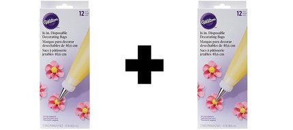 Wilton Disposable Decorating Bags, 12-Inch, 100-Pack N3