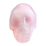 JOVIVI Hand Carved Natural Gemstone Healing Reiki Skull Head Statue Figurine 1.5 inches w/Box (Turquoise) N14