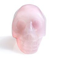 JOVIVI Hand Carved Natural Gemstone Healing Reiki Skull Head Statue Figurine 1.5 inches w/Box (Turquoise) N15