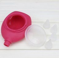 DIY Silicone Macaron Kit Cookie Decorating Pot Fondant Tools Cream Milker of Baking Supplies with 6pcs Piping... N5