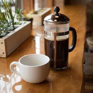 Lava Mountain 34 Ounce Glass French Press Coffee Maker N2