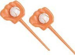 Baseball Glove Cupcake Picks - 12 ct